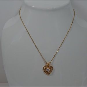 Heart Necklace Special Sparkly